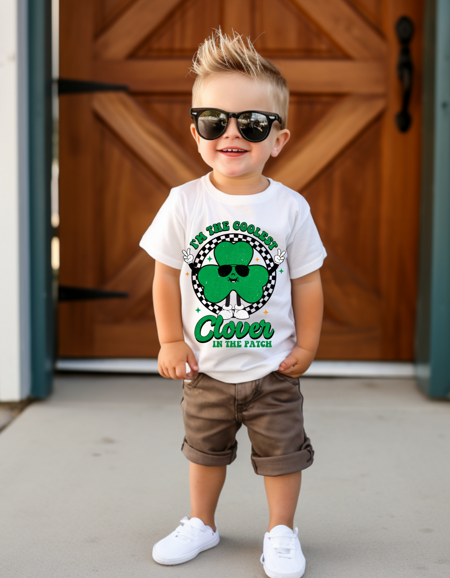 Toddler Boy Coolest Clover