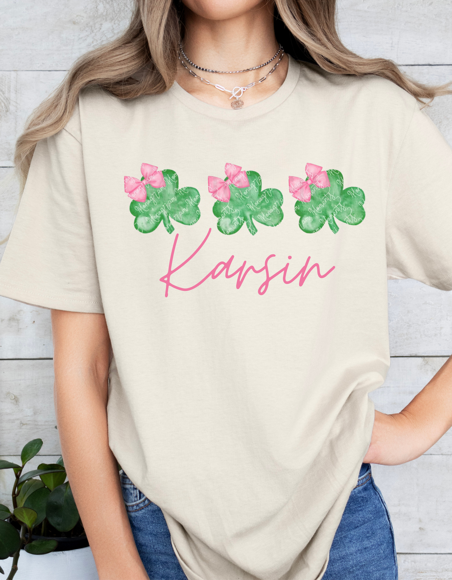 Youth Personalized Clover Tee