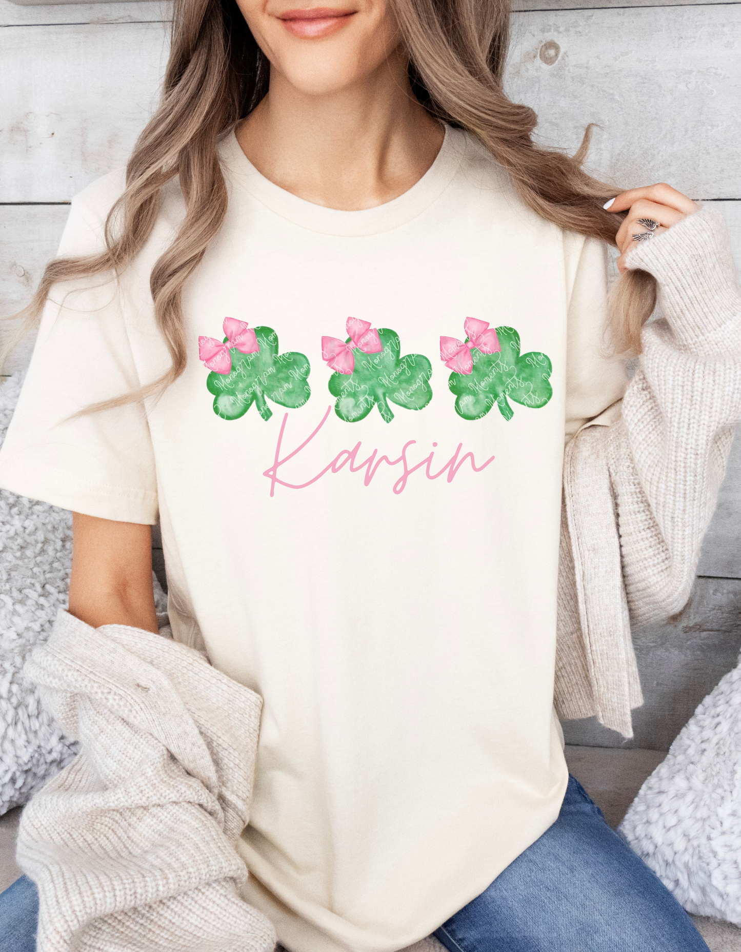 Youth Personalized Clover Tee