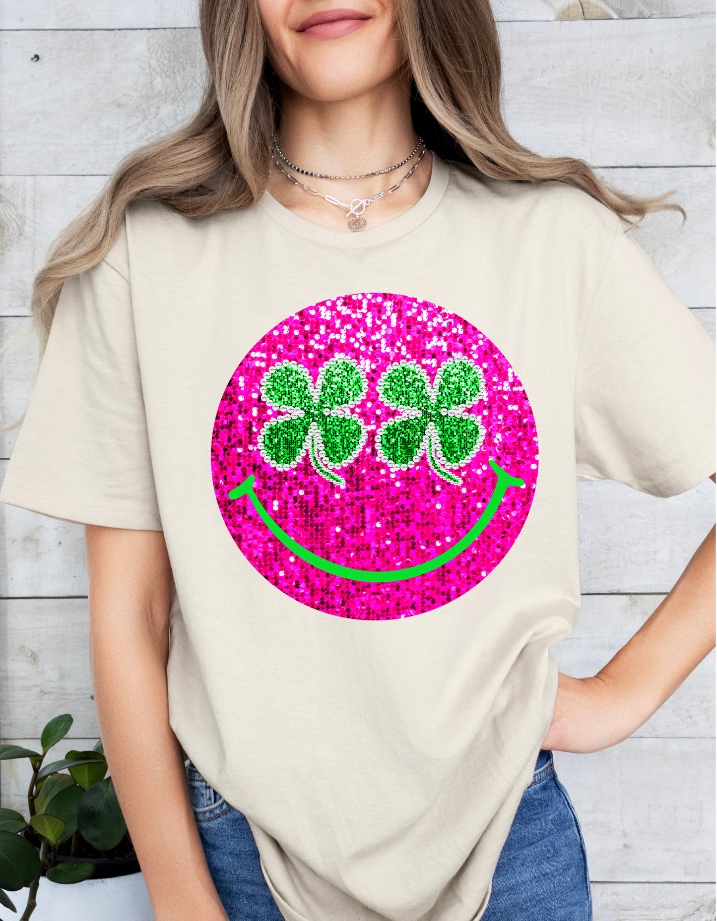 Youth St.Patricks Day Smiley Tee